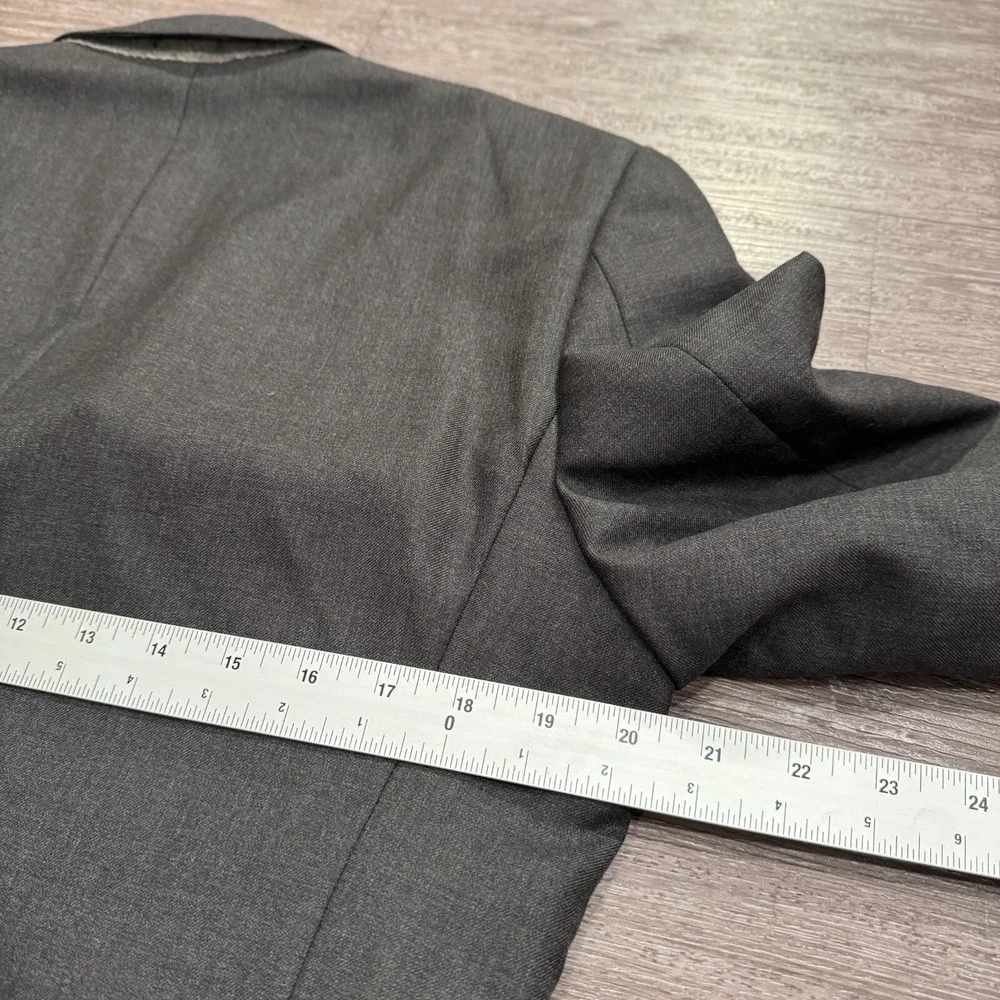 J‎ Crew Sport Coat Mens 40 R Gray Wool Ludlow American Blazer Wollen Jacket Vent